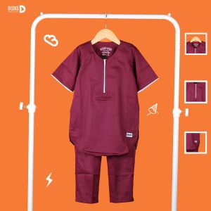 DECKS KIDS KOKO ANAK LAKI-LAKI KURTA MARON