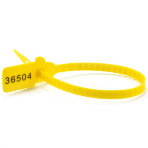 1000 Pcs Plastic Safety Seals Progressive Pull Tight Tamper-proof Marker Labels Disposable Fasteners for Logistics Clothing and Shoes