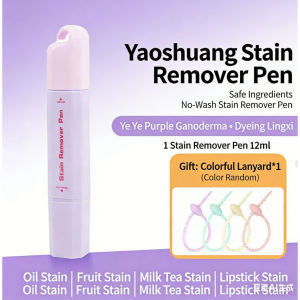 12ml Portable Stain Remover Pen for Clothes No Wash Instant Fabric Water-free Degreasing Pen