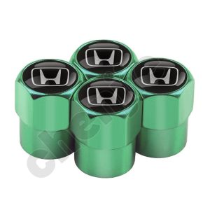 chenjie High quality with car logo 4pcs/set wheel tire valve cap / tyre valve cap / Tire Air Valve Caps car accessories For Honda Civic City CR-V Jazz Accord Odyssey Brio Mobilio Fit HR-V Pilot Shuttle Legend CR-Z