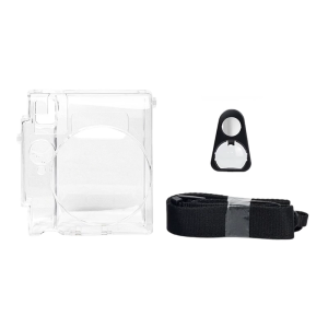 Clear Protective Cover for Mini99 Camera Case with Shoulder Strap Durability Scratch Resistant PC Shell