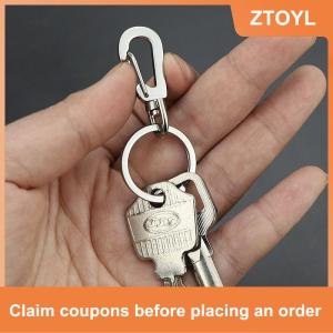 【ZTOYL】 Mini Mùa Xuân Ba Lô Móc Cài Kẽm Hợp Kim Carabiners Survival Leo Núi Edc Snap Móc Keychain Khóa Clip Cho Chìa Khóa Xe Finder