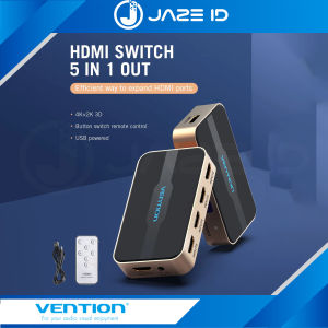 Vention HDMI Switcher 5 in 1 out HDMI Switch Selector 5 Ports 4K