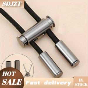 SDJZT 2m mạnh mẽ ban nhạc đàn hồi Sweatpants Eo Dây Rút Dây đeo với luồng thiết bị dây khóa Stopper DIY may ban nhạc phụ kiện