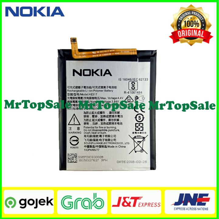 Original Batterie HE316 HE317 HE335 pour Nokia 6 TA-1000 - TA