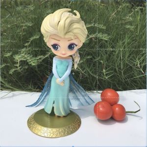 Disney Ice Princess Theme Cake Decoration Elsa Anna Mermaid Sophia Bell Cake Decoration Girls Birthday Party Cake Decoration Childrens Toy Party Birthday Gift