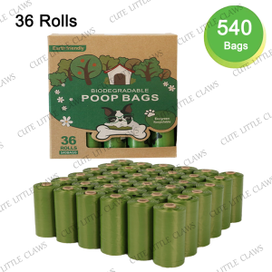 【SG Seller】Thick Dog Poop Bag Eco-Friendly Dog & Cat Trash Bag (8 10 24 36 Rolls)