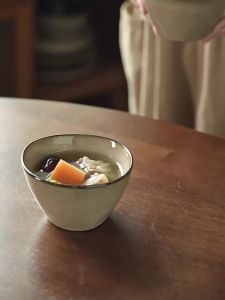 Retro Ceramic Bowls for Home Use Japanese - Style Kiln | Barangan Berkualiti Reka Bentuk Praktikal Mudah Guna