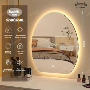 -SG Seller-READY STOCK Smart led Makeup mirror Desktop wall hanging Vanity Mirror Bathroom Mirror anti-fog Mirror