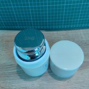 Quả cân chuẩn cấp chính xác M1 bằng thép mạ Crom 2Kg (1 quả)