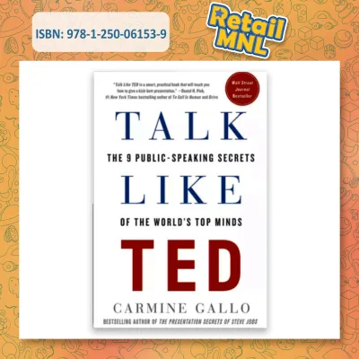 Retailmnl Talk Like TED: The 9 Public-Speaking Secrets of the Worlds Top Minds Nonfiction Book