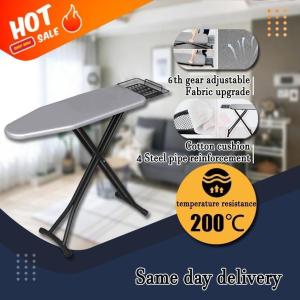 Gear adjustable Ironing Board Large Size for Home Laundry Room or Dorm Ironing Board Heavy Duty 7 Gear Adjustable Portable Ironing Board