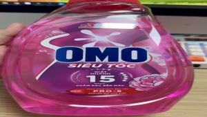 Nước giặt Omo siêu tốc chăm sóc bền màu chai 1.2kg