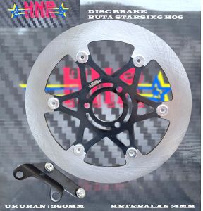 PIRINGAN LEBAR GEAR 125/FINO GRANDE/MIOZ/MIOS/MIO SOUL GT125/XRIDE 125 DISC BRAKE 260MM YAMAHA MATIC 260MM
