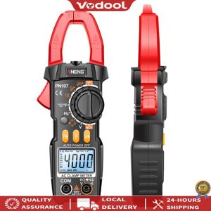 High-Precision Digital Multimeter with Clamp Meter Function 4000 Counts LCD Display for Electrical Diagnostics and Maintenance