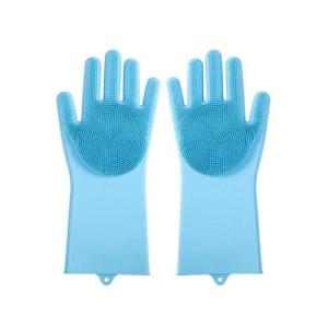 Pet Bath Gloves Silicone Brush Anti-scratch Anti-bite Comfortable Massage Bath Artifact Pet Product