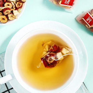 Original Taste Apple Astragalus Mixed Tea with Red Dates and Wolfberry Popular Triangle Bag Health Drink