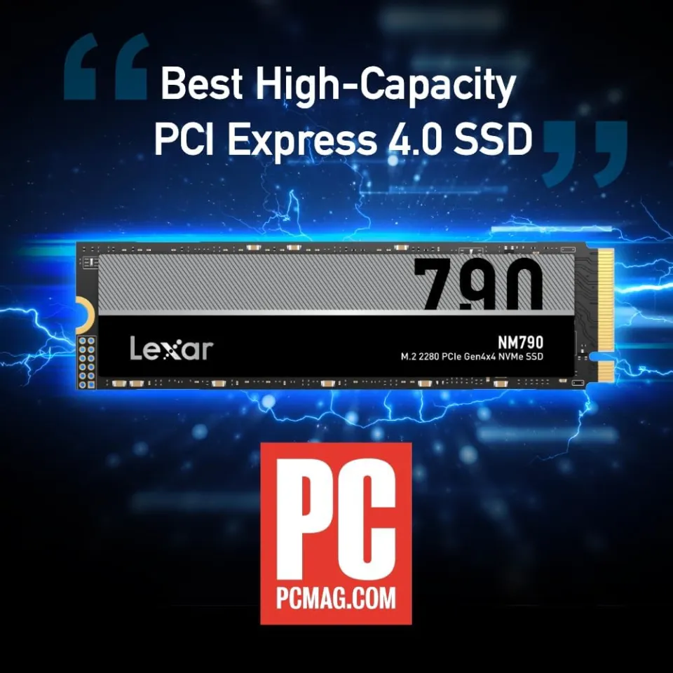 Lexar NM790 512GB 1TB 2TB 4TB 2280 PCIe Gen NVMe SSD