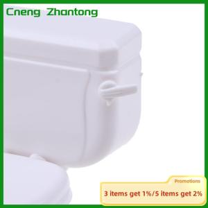 Cneng Dollhouse Furniture Vintage Bathroom Toilet Miniature Toys Dolls Accessories