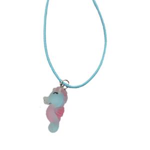 Geometry Clownfish Aesthetic Necklace Fashion Simple Clavicle Chain Women Girls Wax Line Necklace Party Birthday Gift