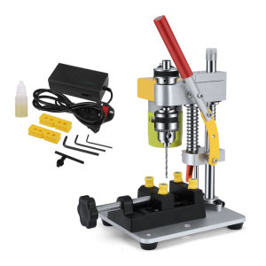 ⭐️【Local warehouse+COD】⭐Mini Drill Press Precision Benchtop Drilling Machine Elecric Portable Table Driller CNC 795 Motor B10 Chuck Metal Wooden DIY Jewelry Making Crafts Tool