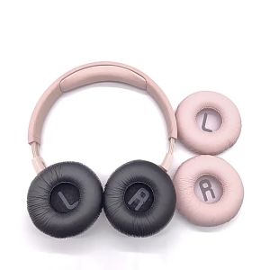 แผ่นรองหูฟังที่เป็นมิตรต่อผิวสำหรับหูฟัง Tune600BTNC T600BT T660NC แผ่นรองหูฟองนุ่ม