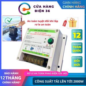 PHIÊN BẢN MỚI Bộ Chuyển Nguồn 12V A01 Dùng Cho Phao Điện Máy Bơm Nước Bảo Hành Đổi Mới Miễn Phí 12 Tháng Do Việt Nam Sản Xuất.