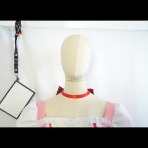 Cô Gái Phép Thuật Kaname Madoka cos Phù Tiểu Mỹ Yến cosplay Trang phục biểu diễn anime bộ đồ chiến đấu đen dài thẳng