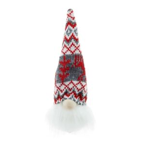 FFBH Cartoon Christmas Luminous Pendant Exquisite Light‑Up Faceless Dwarf Ornament Santa Xmas Tree Hanging Gnomes Doll Decor Z4K2H