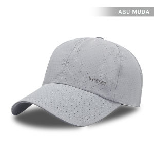 Topi Running Hiking Hat Quick Dry Reflective Mesh Sports Baseball Cap