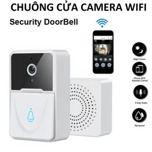 Chuông cửa không dây HZ30-i Camera wifi thông minh khoảng cách 300m xuyên tường chống nước tín hiệu cực nhạy hàng cao câp