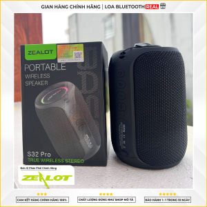 Loa Bluetooth Zealot S32 Pro Phiên Bản 2023 Supper Bass Công Suất 15W Zealot S32 pro
