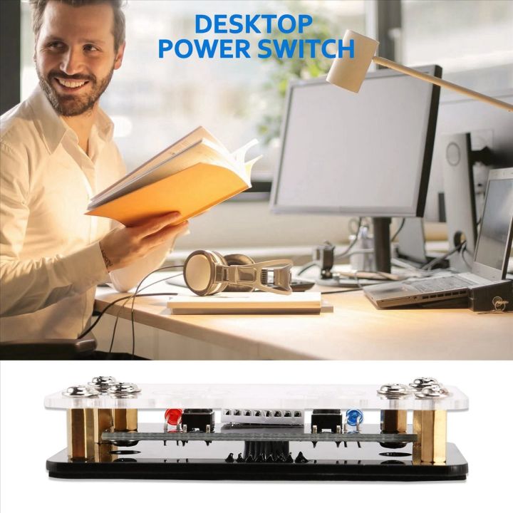 Cpu Switch Button Desktop Computer Switch External Power Switch Power Button+Restart ...