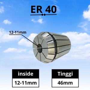 Adapter collet chuck ER40 spring collet ER 40 .