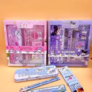 Kuromi Student Stationery Collection – Pencil Ruler & School Supply Gift Set