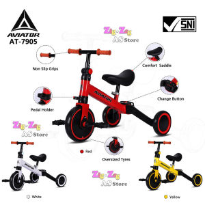 Balance Bike 3 in 1 Aviator push bike sepeda keseimbangan anak kado ulang tahun