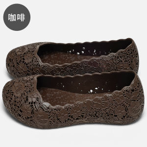 Free Shipping WomenS Summer Outdoor Sandals Featuring A Hollow Design Soft Soles Comfortable Wear Non-Slip Properties Durability A Casual And Fashionable Style And A Versatile Flat Sole