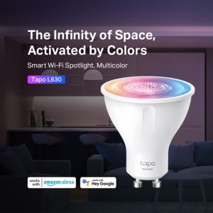 TP-Link Tapo L630 Smart Wi-Fi Spotlight (Multicolor) Dimmable