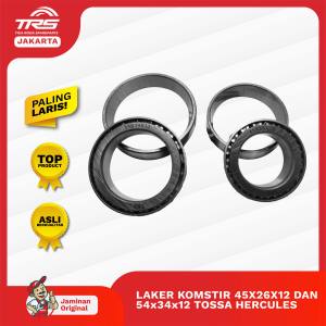 TRS Laker Komstir 45x26x12 dan 54x34x12 Motor Roda Tiga Tossa Herculess Spareparts Original TRS JAKARTA