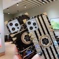 TYH Fashion Glitter Plaid Flower Phone Cases For Honor X8 X9 X7 X6 X40 GT X40i X30i X30 Max X20 X20SE 5G 4G Anti-vibration case Finger ring bracket quadrilateral anti-drop casing. 