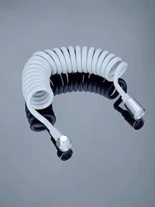 Universal Telephone Line Sprayer Hose Handheld Sprayer Automatic Rebound Hose Telescopic Shower Hose Bathroom