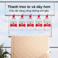 Giàn Phơi Ban Công Đa Năng,Sào Phơi Quần Áo Không Khoang Đục Có Thể Điều Chỉnh Chiều Cao Chiều Dài. 