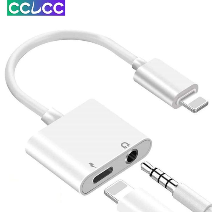 iPhone Headphone Adapter Splitter in Lightning to AUX