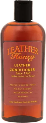 Leather Honey Leather Conditioner Since 1968. for All Leather Items Including Auto Furniture Shoes Purses and Tack. Non-Toxic and Made in The USA / 8 Fl Oz (Pack of 1)