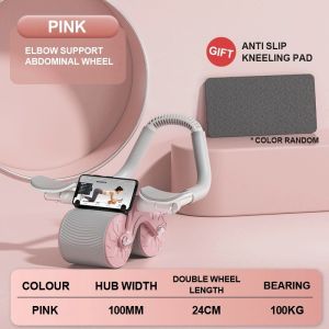 MOK Exercise equipment Abdominal wheel roller Support Rebound Exercise Roller Fitness Equipment