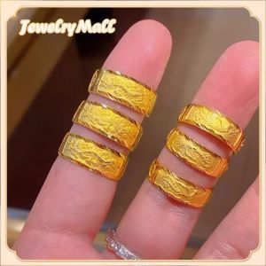 แหวนทอง 0.6 กรัม ทอง 96.5% มีใบรับปแฟชั่นร้อยวงเปิดแหวนของขวัญวันเกิดกล่องฟรี