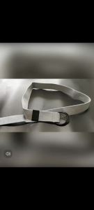 Belt Mens Wholesale Canvas Men and Women Simple Double Ring Buckle Belt Teenagers ins Fashion nd Student Color Woven Belt Batch