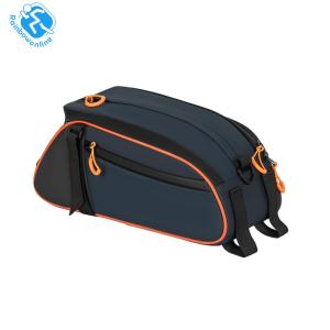 8L Bike Rear Rack Bag Large Capacity Cycling Back Seat Bag Bicycle Tail Bag Bike Storage Pouch for Travel Commute