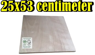 25x53 cm centimeter ordinary / marine plywood / plyboard replacement board for shelving storage rack