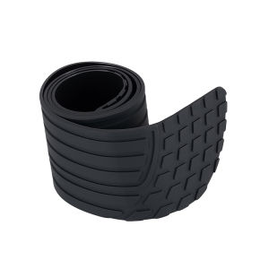 Car Rear Bumper Protector Guard Strip Trimmable Car Trunk Door Anti Scratch Strip for Most Cars